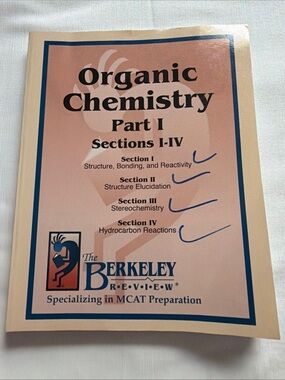 Berkeley Review Organic Chemistry Part I - Pink Cover